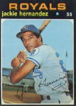 1971 Topps Baseball Cards      144     Jackie Hernandez